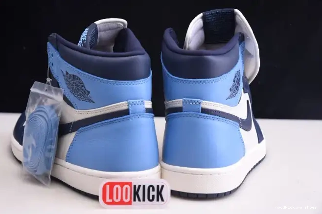 1 Retro OG Obsidian Jordan 555088-140 Air High 0503